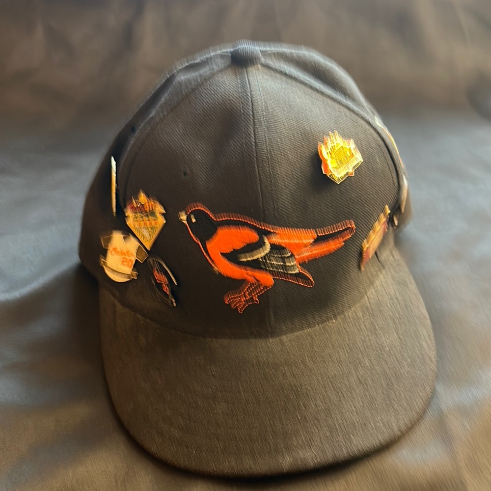Baltimore Orioles signed cap by Rafael Palmeiro from 2005 season